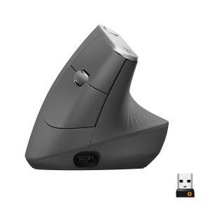 Logitech MX Vertical Advanced Ergonomic Wireless Mouse Grey - Image 1
