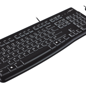 Logitech MK120 Wired Desktop Combo - Black - Image 1