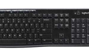 Logitech MK270 Wireless Keyboard and Mouse Combo - Black