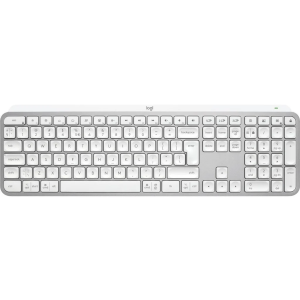 Logitech MX Keys S Pale Wireless Keybaord - Grey - Image 1