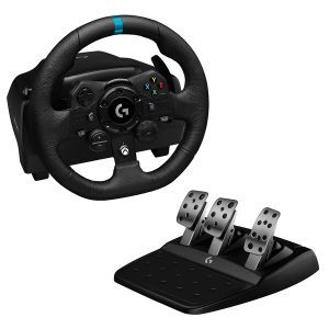 Logitech G923X TrueForce Racing Wheel for XBOX and PC - Image 1