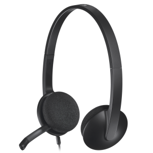 Logitech H340 USB Headset with Noise Cancelling Mic - Image 1