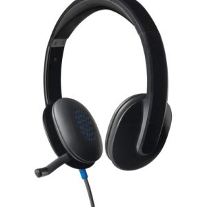 Logitech H540 USB Computer Headset with HD Sound and On-Ear Controls - Image 1