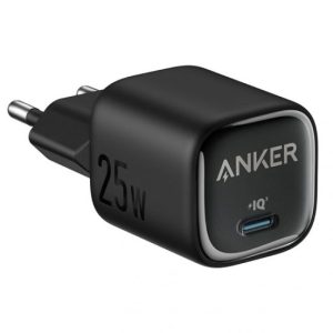Anker 1 Port 25W PD Wall Charger Black - Image 1