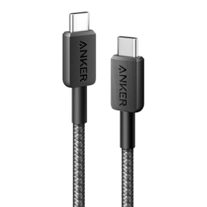 Anker TypeC TypeC Braided Cable 60W 1.8m Black - Image 1