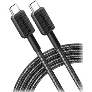Anker 322 Type C to Type C Braided Cable 1.8m Black - Image 1