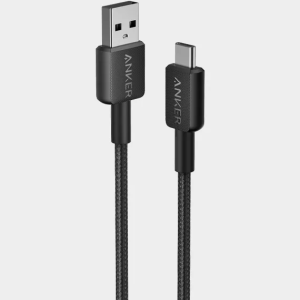 Anker 322 USB TypeC Braided Cable 1.8m Black - Image 1