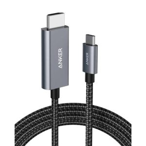 Anker 311 TypeC HDMI Braided Cable 1.8m Black - Image 1