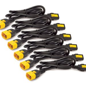 APC Power Cord Kit (6 ea)  Locking C13 to C - Image 1