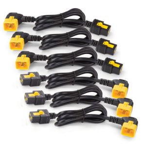 APC Power Cord Kit (6 ea) Locking C19 to C20 - Image 1