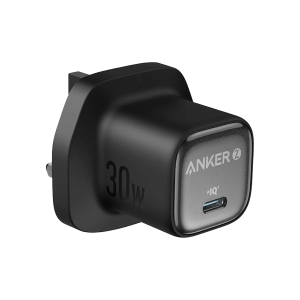Anker 1 Port 30W PD Wall Charger and Cable Black - Image 1