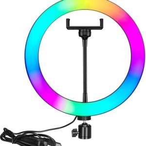 Nesty 12 Inch  Multipurpose USB Powered Selfie RGB LED Ring - Image 1