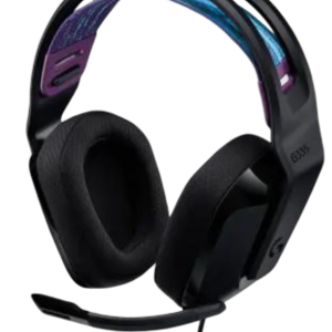 Logitech 3.5mm G335 Wired Gaming Headset - Black - Image 1