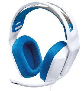 Logitech G335 3.5mm Wired Gaming Headset - White - Image 1