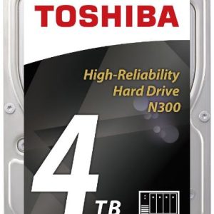 Toshiba 4TB N300 SATA III 3.5 Inch Hard Drive - Image 1
