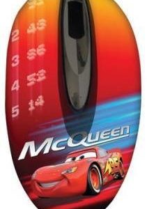 Disney Red Cars Mini Optical USB Mouse - Image 1