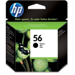 HP 56 Black Print Cartridge (19Ml) - HP Photosmart - Image 1