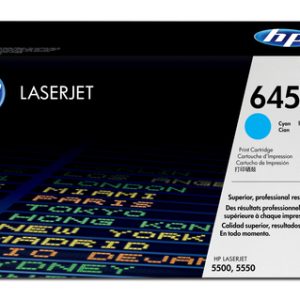 HP 645A Clj 5500 Cyan Print Cartridge. - Image 1