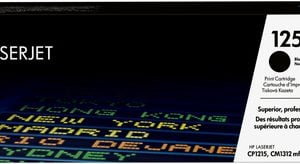 HP 125A Black Toner Cartridge - Image 1