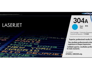 HP 304A Color LaserJet CP2025 Cyan Print Toner Cartridge - Image 1