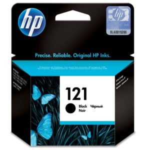 HP 121 Black Ink Cartridge - Image 1