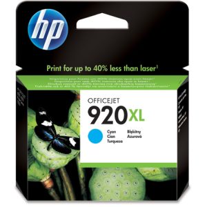 HP 920XL Cyan OfficeJet Ink Cartridge - Image 1