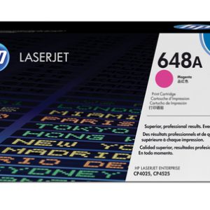 HP 648A LaserJet CP4525/CP4025 Magenta Print Toner Cartridge - Image 1