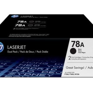 HP 78A Black Toner Cartridge Dual Pack - Image 1