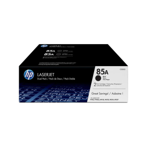 HP 85A 2-Pack Black Original LaserJet Toner - Image 1
