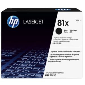 HP 81X Black Toner Cartridge - Image 1