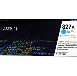HP 827A Cyan Toner Cartridge - Image 1