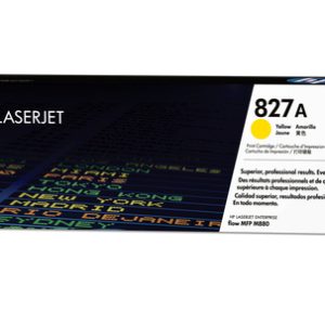 HP 827A Yellow Toner Cartridge - Image 1