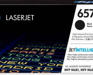 HP 657X High Yield Black Original LaserJet Toner - Image 1