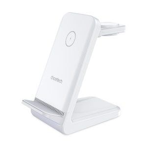 Choetech T608-F 4in1 Wireless charger 15W-White - Image 1