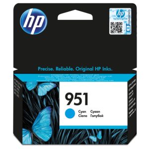 HP 951 Cyan Oj Ink Cartridge - Image 1