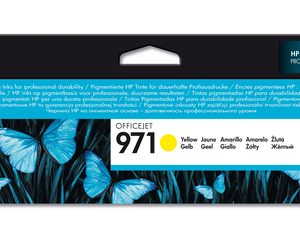 HP 971 Yellow Ink Cartridge - Image 1