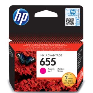 HP 655 Magenta Original Ink Cartridge - Image 1