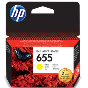 HP 655 Yellow Ink Cartridge New - Image 1