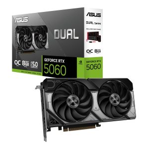ASUS Dual GeForce RTX 5060 OC Edition 8GB GDDR7 Graphics Card - Image 1