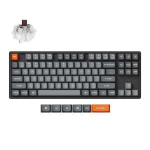 Keychron K8 Max QMK Wireless Custom Mechanical Keyboard | BROWN Switches - Image 1