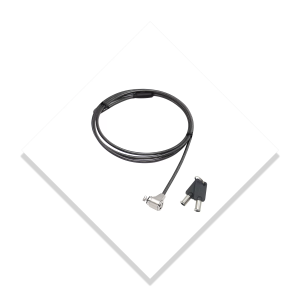 Legion Notebook Key Lock Single Head Round key Lock 2m Cable - Image 1