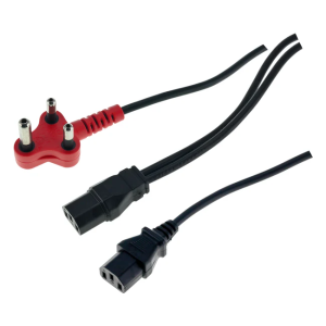 2 Power cable kettle to red plug (Shaved) - Image 1