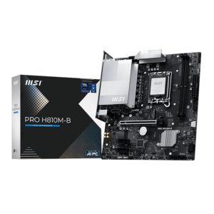 MSI H810M-B PRO LGA1851 M-ATX DDR5 Motherboard - Image 1