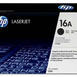 HP 16A LaserJet 5200 Black Print Cartrridge - Image 1