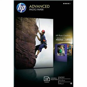 HP Adv Photo Paper 10X15 Glossy 25Shts - Image 1