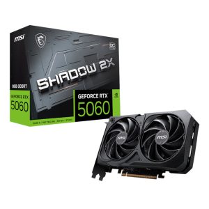 MSI GeForce RTX 5060 SHADOW 2X OC 8GB Graphics Card - Image 1