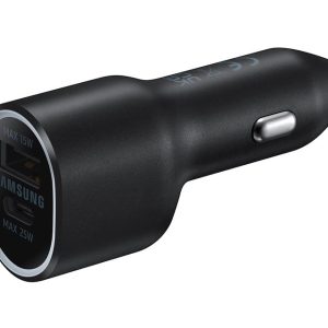 Samsung Dual Port Car Charger 40w-Black - Image 1