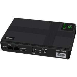 Snug Mini DC Ups 18W-Black - Image 1