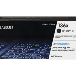 HP 136X Black Original LaserJet Toner Cartridge - Image 1