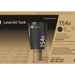 HP 154 A Black High Yield Original LaserJet Tank Toner Reload Kit - Image 1